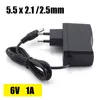 AC 100-240V 6 В 0,5A 1A DC Adapter Adapter Adapter Monitor 5,5x2,5 мм