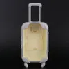 Ny design False Eyeles Box Multicolor Plastic Eyel Package Lage Suitcase Box Mink L Tray Makeup Lagringsverktyg C617#