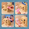 Barn låtsas Spela Pet Care Set Simulation Electric Plush Stuffed Dog Cat Rabbit Toy Walking Barking Education Toys for Girls 240318