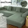 Chair Covers Oulylan Sofa Cover For Living Room Stretch Printed Slipcover L Shape Corner Funda Elastic Couch 2/3