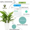 Kontrollera YouPin Xiaomi Flower Plant Vattennivå Jordtestare Vatten Påminnelse Smart påminnelse Flower Care With Mijia App Flora Monitor Sensor