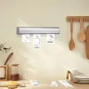 Kitchen Ticket Holder Wall Mounted Slide Restaurant Check Rack Adhesive Receipt Holder For Shops Cafes Pubs No Drilling Bill