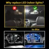 MDNG 10pcs لـ Alfa Romeo 156 (932) (1998-2005) Canbus LED LED Map Interior Map Dome Trunk Light Lamp