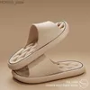 home shoes Women Summer EVA Thick-Bottomed Solid-Color Slippers Anti-Slip Soft Water-Resistant Bathroom Indoor/Outdoor Use Y240401