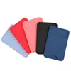 1pcs Silice Credit ID Card Holder Elastic Mobile Phe Wallet Wallet Case Adhesive Pocket Sticker Cellphe Accories B41t#