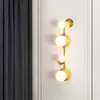 Plafondverlichting Scandinavische stijl minimalistische led-lamp Art Golden Line slaapkamer open keuken balkon gang decor lichtarmatuur