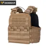 Idogear molle cerise plaque porteur tactique cpc gilet corps armure armure de combat de combat véritable brun noir 3313