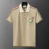 Mens Polo Men T-shirt broderie de poitrine Logo polo