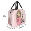 enfermera En A Doctor Nurse Lunch Bag Women Portable Cooler Thermal Insulated Lunch Box Picnic Storage Food Bento Box b5gm#