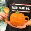 Tassen Teetasse Halloween Kürbis Kaffee Keramiktassen