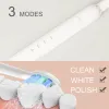 Brosse à dents électrique sonique, recommandée par le dentiste, 3 Modes de nettoyage et de blanchiment des dents, brosse à dents automatique, Rechargeable par USB, étanche