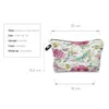 casual Butterfly Floral Printed Makeup Bag For Women Travel Portable Cosmetics Organizer Children's Pencil Case Custom Pattern 43We#