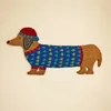 Mattor Dachshund Form Dörmat Tryckt dörr för ingång Way Welcome Mat Non-Slip Kitchen Rugs Bedroom Floor Home Decor