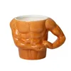 Tasses créatives Muscle Man tasses à café en céramique tasse personnalité tasse d'eau cadeau d'anniversaire