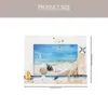 Frames Po Frame Desktop Decor Home Creatieve maritieme stijl foto Houten kustcollage