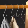 Hooks Stainless Steel S-Shape Hook For Kitchen and Bedroom Railing S Hanger Clasp Hängande lagringsverktyg 10st