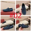 Top heren designer loafers schoenen blauw rood zwart mocassins zacht echt leer formeel feest casual bruiloft slip op Italiaanse luxe kleding schoenen maat 6.5-11