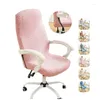 Chair Covers Nordic Elastic Office Stretch Computer Slipcovers Removable Anti-dust Rotating Study Gaming Armchair Cover
