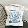 tote Bag-Harry-Style-Harry's-House- Canvas UN VERANO SIN TI Music Album Handbag Print Bag Bad Bunny Casual Hand Bags Shop h5DF#