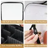 new Smart LED Cosmetic Case with Mirror Cosmetic Bag Women Large Capacity Fi Portable Storage Bag Travel Makeup Bag Bedroom Y9gD#