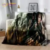 Film L-Lord of the Anneaux Hobbit couverture moelleuse douce, couverture de couverture de flanelle pour la chambre à coucher de chambre à coucher
