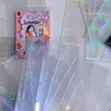 10 pz Kpop Cartolina Protector Laser Album di Foto Maniche Per Le Donne Degli Uomini ID Porta Carte di Credito PVC Trasparente Busin Card Bag 7601 #