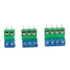 10/20/50pcs/lotto KF301-5.0-2P KF301-3P KF301-4P TIPPA 5.0mm Pin dritto 2P 3P 4P Connettore BLOCCO PCB BLUI VERDE BLU