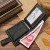 Jinbaolai Leather Men Wallet Solid Sample Style Zipper Purse MAN CARD HORDER FAMED BRAND Quality Wallet Male Wholesale M3YA #