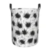 Sacs à linge panier Cruella Animal Texture tissu pliant vêtements sales jouets seau de rangement ménage