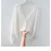 Maglieria da donna Elegante cardigan lavorato a maglia sottile Giacca maglione Autunno maniche lunghe scollo a V Vestibilità slim Versatile L110