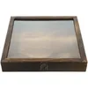 Frames de medaille display kast schaduwbox fotolijst houten vlinders specimen case