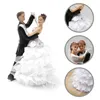 Party Supplies Weeding Cake Topper Romantic Durable Fine Workmanship Wedding Figures Ornament Home Accessories