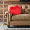 Cuscino/cuscino decorativo decorazione a forma di cuore peluche amore a forma di cuore morbido tappetino tappetino valentino dono giorno decorazione dell'amore y240401