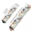 Chaussettes pour hommes Greyhounds Hommes Femmes Cadeau de mode pour les amoureux des chiens d'animaux Nouveauté Printemps Été Automne Hiver