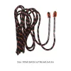 Acessórios 8mm de espessura em árvore de rochas de escalada Sling Sling Cord Rappelling Rope Equipment para esporte ao ar livre (preto e laranja, medidor)