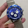 Montre célèbre pour hommes, bracelet en acier à Quartz, haut de gamme, mode sport, centenaire, Six aiguilles