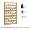 Kitchen Storage Thread Stand Rack 48 Spool Foldable Wood Hold Organizer Wall Mount Cone Embroidery Machine Sewing Holder Needlework Tool