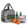 Tim Burt Horror Movie Beetlejuice Herichte lunchbox voor vrouwen Kinderschool Waterdichte koeler Thermal Food geïsoleerde lunchtas C65N#