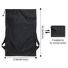 waterproof Heavy Duty Backpack Black One Size Polyester Laundry Bag Cam Travel Large Clothing Storage Bag Z3qF#