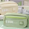 Cosmetic Bags Cool Pencil Case School Large Capacity Multifunction Pen Cases Girl Boys Aesthetic Stationery Supplies