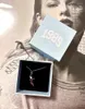 Chains S925 Sterling Silver Original Classic Fashion Latest Taylor 1989 Re-recorded Necklace Seagull Pendant 1: 1 With Packaging