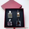 Top selling brand senior women's perfume gift box 30ml4pc seductive flower and fruit fragrance lasting eau de toilette spray women's perfume gift