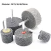 Rotary Tools Sliphuvud 1PC 20-50mm 20/25/30/40/50mm 6mm Shank Abrasive For Drill Grinder Workshop Equipment
