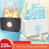 Cool Maker Fogger Led Essential Oil Flame Lamp Diffuser Fragrance Diffuser Drop 240321