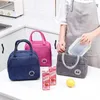 Borsa portatile per pranzo impermeabile Bento Canna bento isolata Borsa insulato per donne borse da pranzo graziose x7qa#