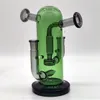 2024 HEADY GLASS NEO FAB Tvåvägs Suck Joint Green 9 Inch Glass Bongs Water Pipe Bong Tobacco Smoking Tube 14mm Bowl Dab Rig Recycler Bubbler Pipes