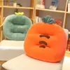 Cushion/Decorative Pillow Cute cartoon shaped chair cushion animal/fruit student seat cushion sofa backrest cushion indoor floor for home office car caf Y240401