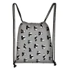 Bolsa fofa de Panda Drawstring para meninas pacote de armazenamento para meninas Carto Escola Mochilas Infantil Bookbag Sapateiro infantil Presente 29m1#