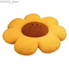 Cojín/almohada decorativa cojín de girasol con diseño de asiento de la ventana hermosa y cómoda adecuada para la sala de estar Y240401