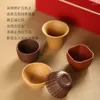 Tazze Piattini Viola Sabbia Pura Tazza da tè fatta a mano Master Cup Set da tè per la casa a tazza singola